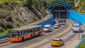 Informan sobre cierre en el túnel de La Habana