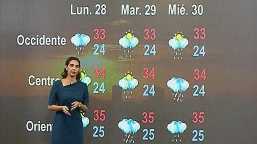 Lluvias fuertes y tormentas eléctricas afectarán a Cuba durante los próximos tres días