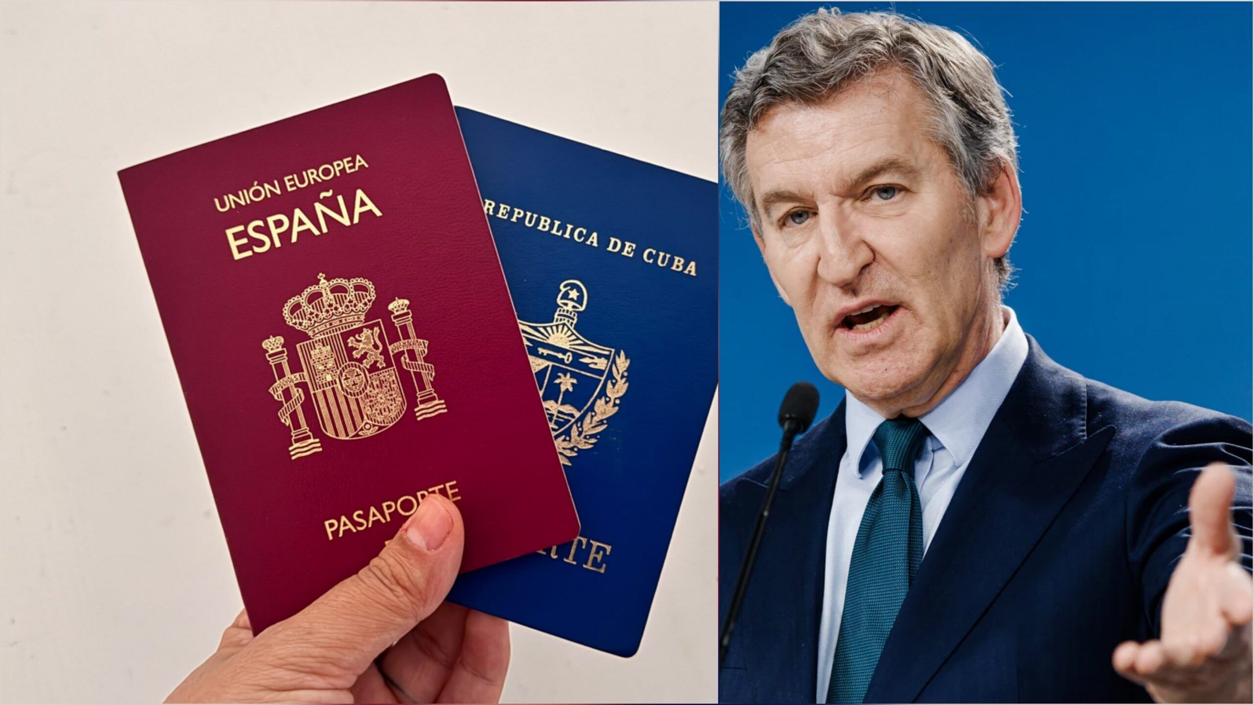 Feijóo propone endurecer el acceso a la nacionalidad española ante la disputa por la Ley de Nietos