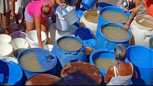 Agua turbia en Santiago de Cuba: vecinos reportan diarreas en varios barrios