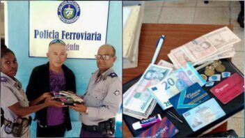 Policías en Holguín devuelven una cartera con dinero, euros, oro y documentos