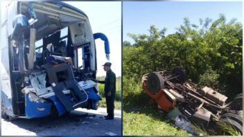 Actualizan estado de lesionados tras accidente de Viazul en Camagüey