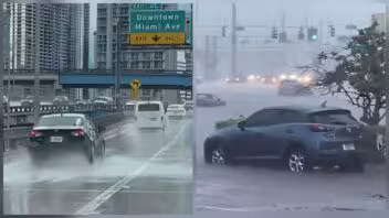Alertan en Miami de fuertes lluvias con riesgo de inundaciones