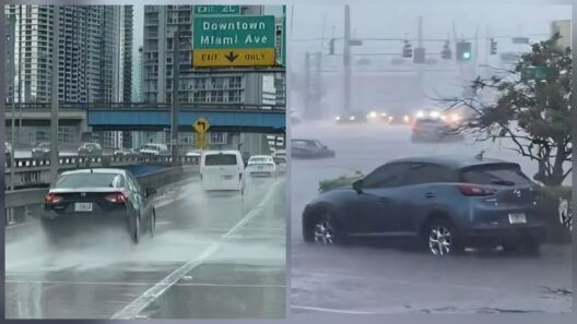 Alertan en Miami de fuertes lluvias con riesgo de inundaciones