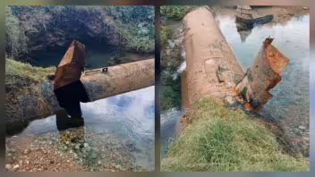 Grave avería en Cuenca Sur afecta el suministro de agua en cinco municipios de La Habana
