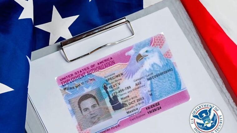 Permisos de trabajo en Estados Unidos: confirman el fin de la prórroga automática