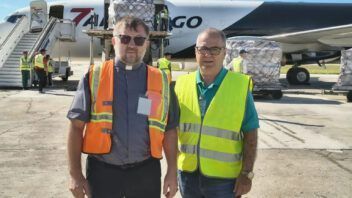 Ayuda humanitaria en Ciego de Ávila: llegan 1.400 módulos para distribuir en Gaspar