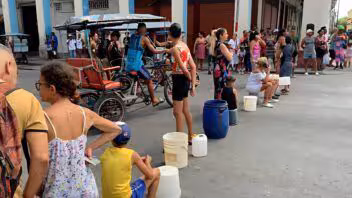 Falta de agua en Cuba: 2,7 millones de personas siguen afectadas