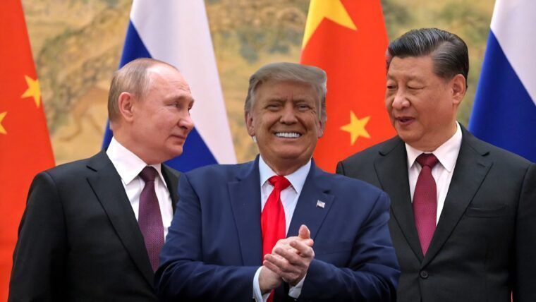 ¿Nuevos aliados? Trump quiere reunirse con Putin y Xi en China
