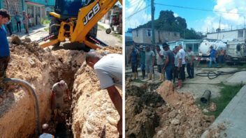 Agua potable en Güines: reparan salideros y establecen horarios para las válvulas