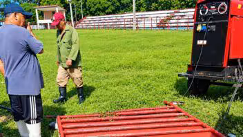 Reparan la pista de rodeo de Sancti Spíritus para recuperar los espectáculos
