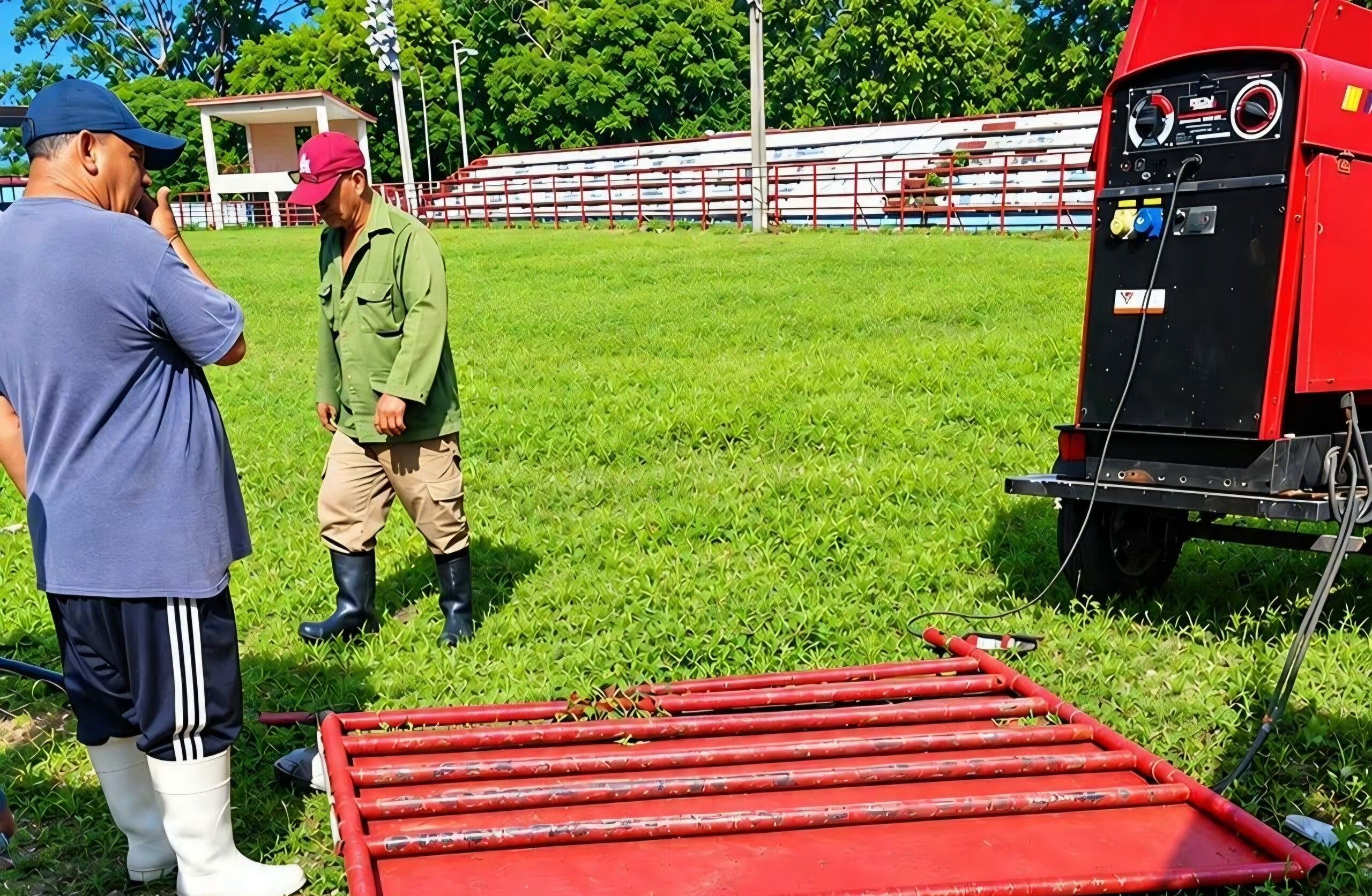 Reparan la pista de rodeo de Sancti Spíritus para recuperar los espectáculos