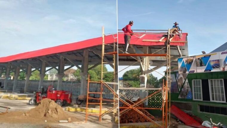 Solinera en la terminal de Las Tunas: reparan el edificio dañado por Ike