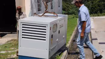 Instalan generadores para proteger la cosecha de café en Granma