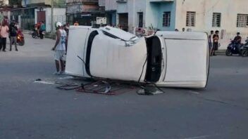 Accidente en La Habana: reportan grave a un conductor tras un choque
