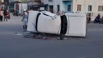 Accidente en La Habana: reportan grave a un conductor tras un choque