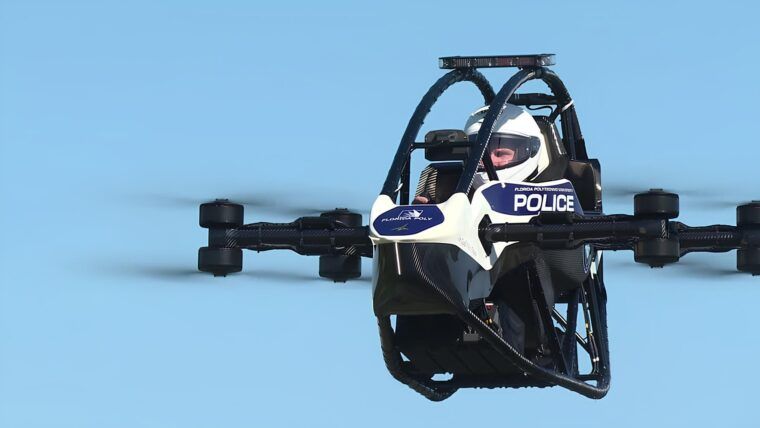 Astro, la aeronave policial eléctrica en Florida que aún espera permiso para patrullar