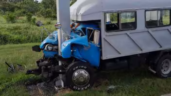 Accidente masivo en Matanzas deja 22 heridos, dos de ellos en estado grave