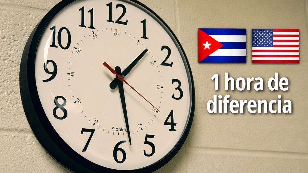 Cuba y Miami tendrán una hora de diferencia desde noviembre: esto debes saber