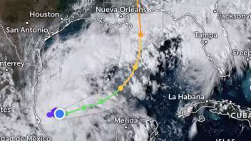 Se forma la Depresión Tropical Nueve en el Golfo de México y podría convertirse en huracán categoría 2