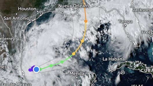 Se forma la Depresión Tropical Nueve en el Golfo de México y podría convertirse en huracán categoría 2