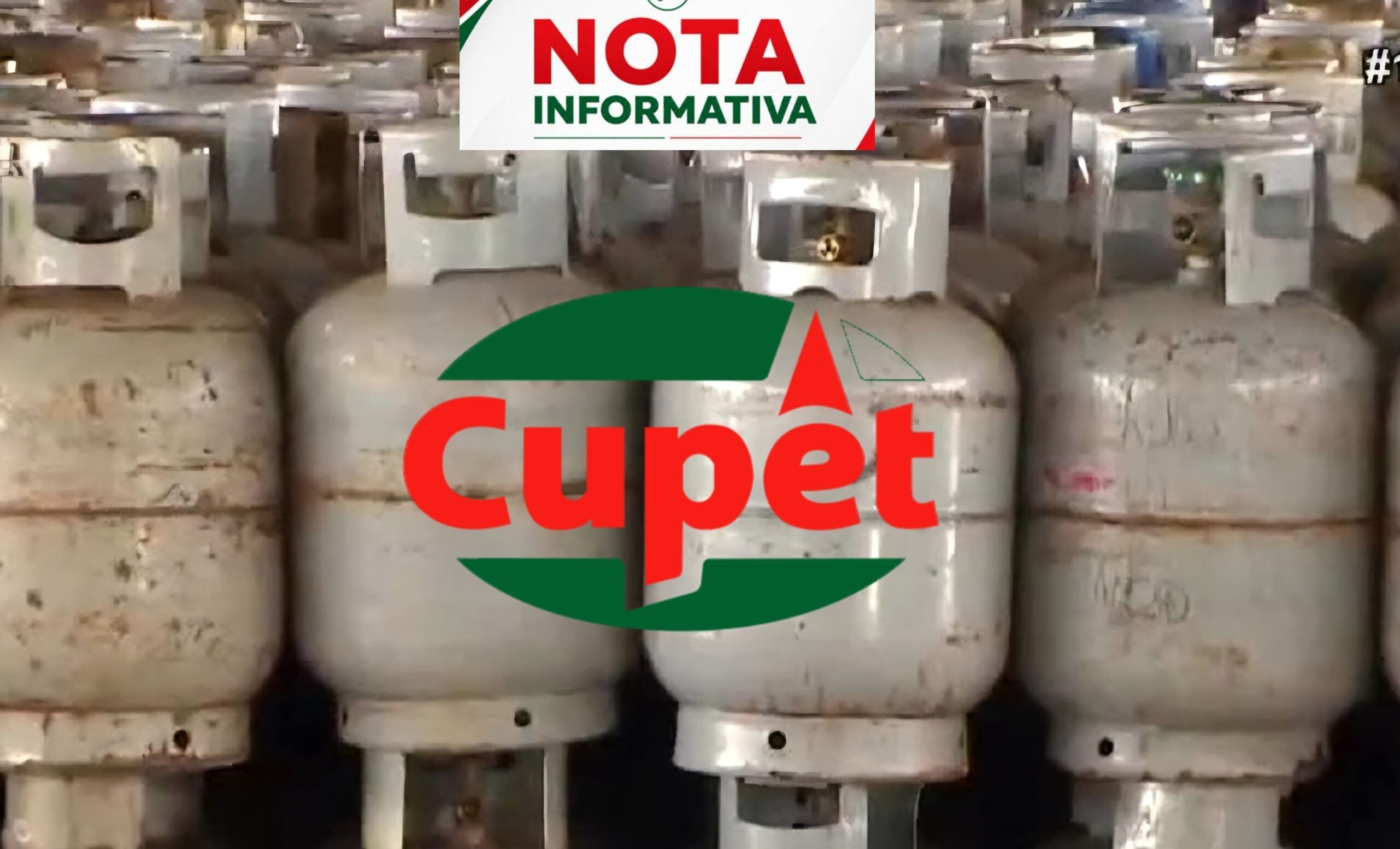 Información importante de CUPET sobre la venta de gas licuado en Cuba
