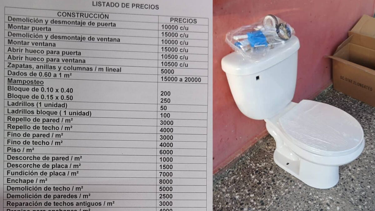 Precios de albañilería en La Habana desatan polémica: «Construir en Cuba es para millonarios»