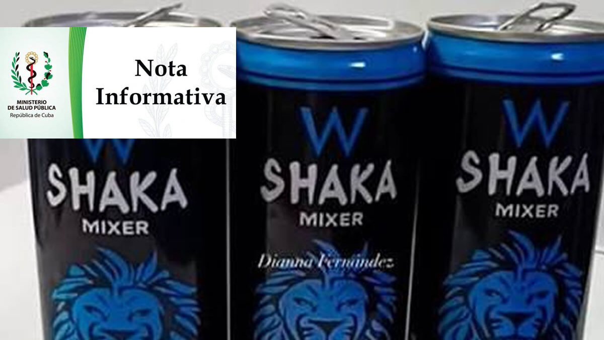 Cuba prohíbe la venta e importación de Shaka y otras bebidas energizantes con alcohol