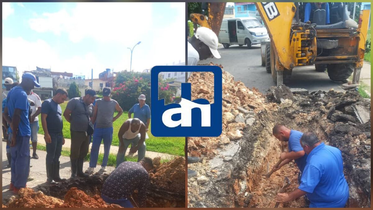 Dos roturas afectan el servicio de agua en La Habana