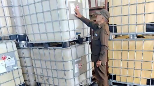Combustible en tanques plásticos IBC: bomberos advierten del riesgo de incendio