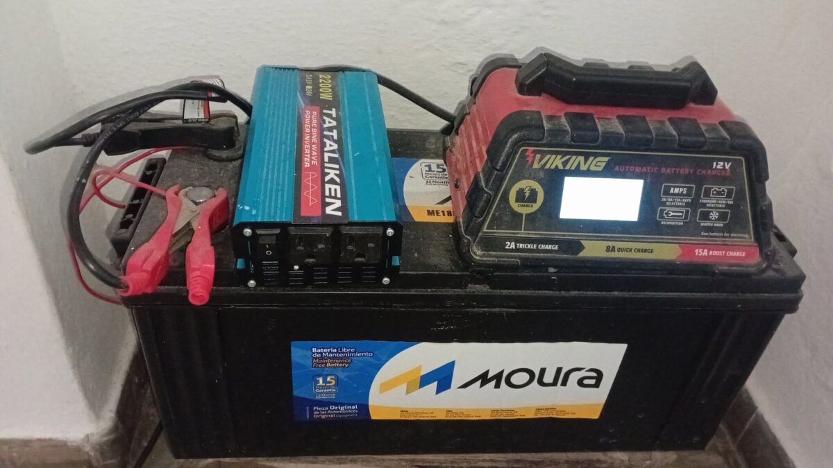 Baterías de plomo: errores que acortan su duración durante los apagones