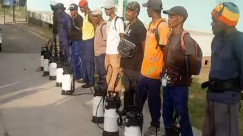 Refuerzan la fumigación en Santiago de Cuba con aspersores donados