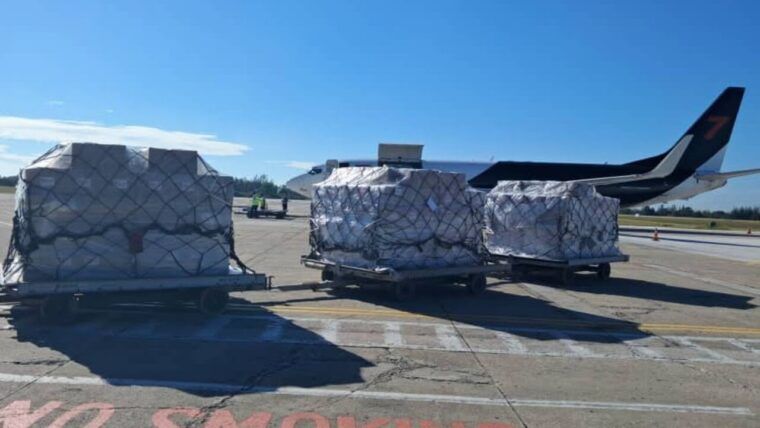 Llega ayuda humanitaria de Estados Unidos para familias de Sancti Spíritus