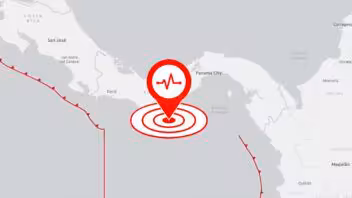 Terremoto de magnitud 7,6 frente a Panamá: aviso de tsunami para nueve países