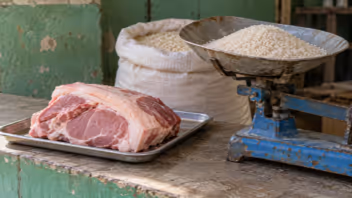 Casi 9.000 pesos solo en cerdo y arroz para una semana en Cuba: «Mi hijo no cree lo rápido que se va el dinero»