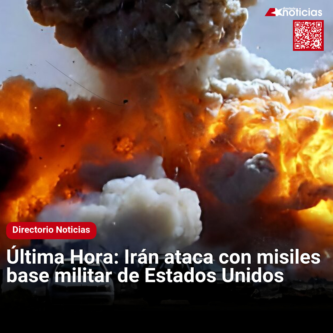 última Hora Irán Ataca Con Misiles Base Militar De Estados Unidos