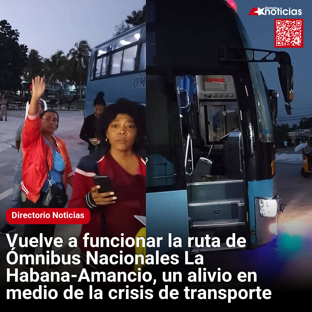 Vuelve A Funcionar La Ruta De ómnibus Nacionales La Habana Amancio Un